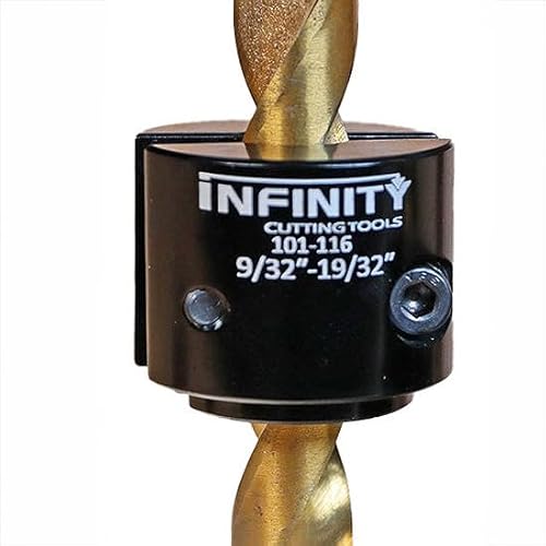 Infinity Tools Adjustable Drill Depth Stops (1/4