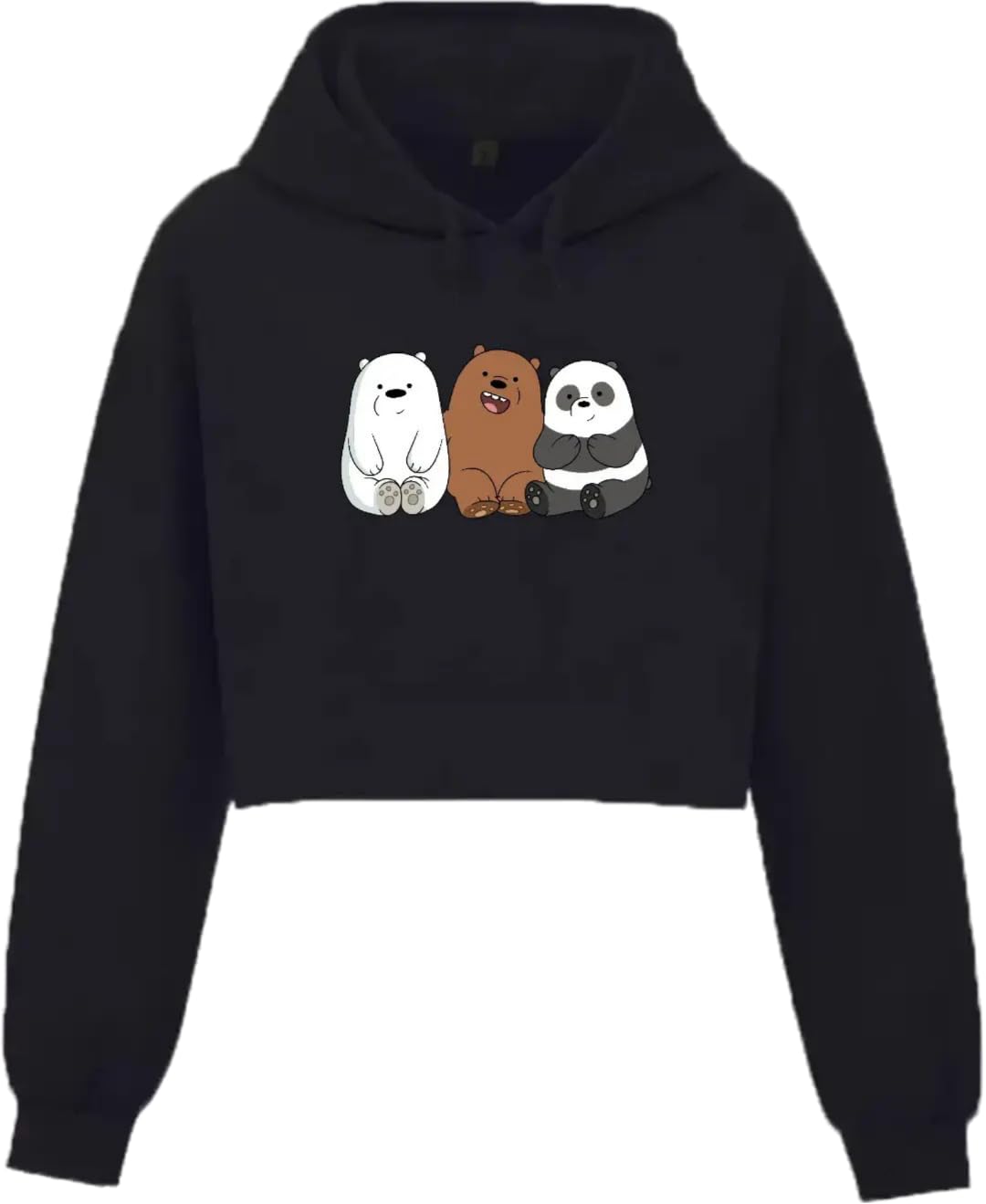 tailed beast Tailed BeastWomen and Girls Crop Hoodie,Design Panda 3Hoodie,Lavander for Winters-picture-36