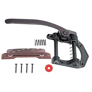 Shanrya Cordier de Guitare Bridge Set Guitars Parts Rotation Durable SG LP Jazz Guitars pour Guitar Loves - Les Beatles, Paul McCartney, John Lennon, RIngo Starr, George Harrison