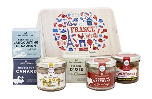 DUCS DE GASCOGNE - Coffret Gourmand "Vive la France" - Comprend 6 produits - Spécial Cadeau (901040) Cover