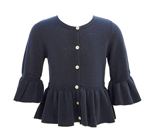 Ms Purple Girls' Bell Sleeve Cardigan