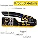 RJ45 Ethernet Network Tool Kit, Pass Through Cat6 Crimping Tool for RJ11 RJ12 Cat5e Cat7 Cat8, Ethernet Cable Wire Tester Stripper Crimper Tool set,Yellow (Crimper with Blade)