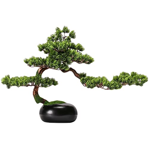 Bonsaï artificiel feng shui avec son pot en céramique pour décoration maison