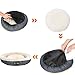Feandrea Hundebett, Hundekorb, Katzenbett, Donut, Ø 75 cm, dunkelgrau PGW075G01