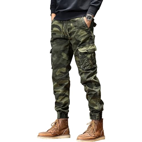 Men's Casual Slim Fit Cargo Pants Daily Work Athletic Trousers Outdoor Fashion Streetwear Hiking Pant