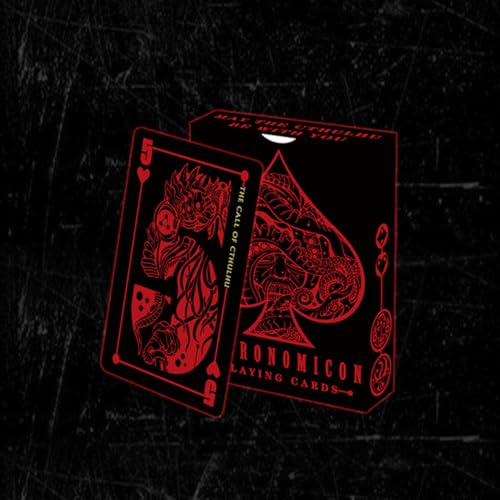 Juego de cartas poker Cthulhu Mythology Necronomicon miniatura 3