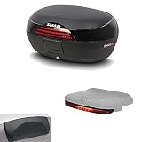 Sh46luzres1 - Maleta baul Trasero Moto + Respaldo + luz de Freno Regalo sh46