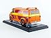 1983 GMC Vandura Custom Orange with Custom Graphics 1/43 Diecast Model Car by Greenlight 86327
