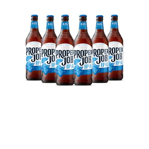 Wise Bartender - St Austell Brewery 'Proper Job' Alcohol Free IPA Beer 500ml Bottle (Pack of 6)