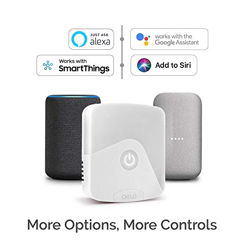 Cielo Breez Eco Smart Ac Controller | Works With Mini Split, Window & Portable Acs | Wifi, Alexa, Google, Smartthings, Free Apps, No Monthly Subscription | Schedules, Geofencing, Comfy & More (White) #TOP4