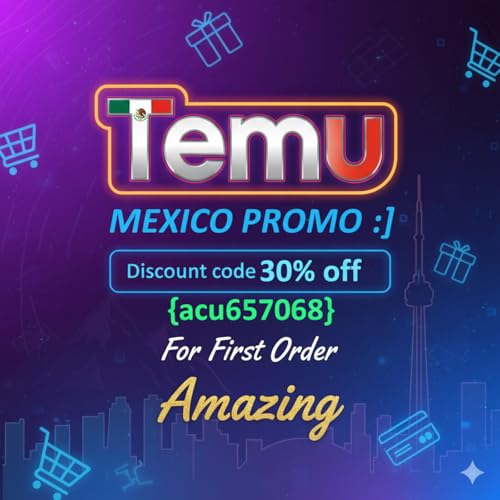 Mexico Temu Discount code30% off [{acu657068}] For First Order copertina
