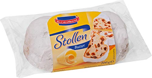 Kuchenmeister Butter Stollen mit Rosinen und Puderzucker 200g Cover
