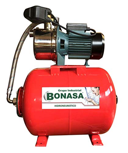 Bomba Hidroneumatica 1hp 50 Litros Con Bomba Jet Bonasa