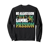No Aggression It's Gaming Passion Video Gamer Game