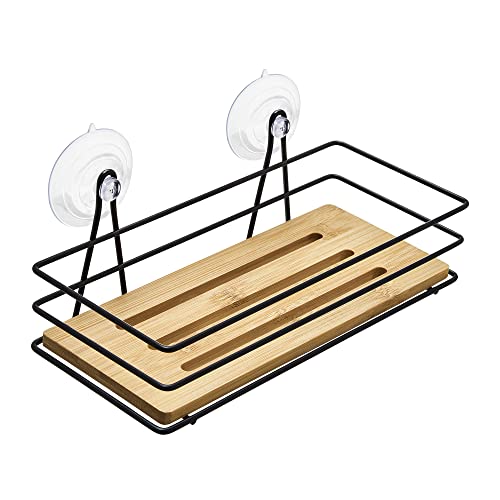 Jotta Duschregal mit Saugnäpfen Duschablage ohne Bohren schwarz...