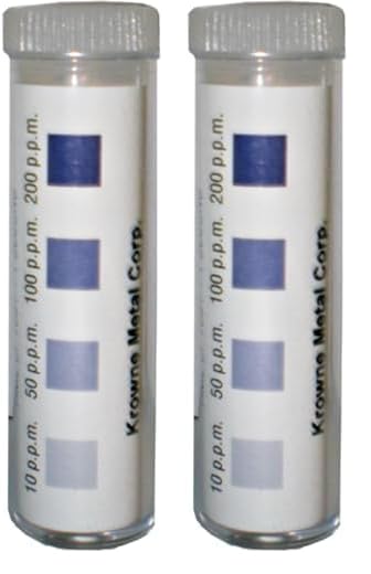 KROWNE Chlorine Test Strips, 100 Piece (Pack of 2)