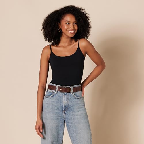 Amazon Essentials Women's Leather Refined Buckle Dress Belt - Discontinued Colors4