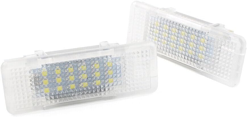 Suitable for BMW E53 X5 E39 Z8 E52 2x white car LED door courtesy lights-