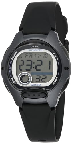 Casio Edifice Orologio, Robusta Cassa In Acciaio Inox, 10 Bar, Nero Lw-200-1Bvdf
