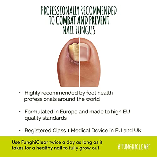 Funghiclear Nail Fungus Treatment For Toenail, Extra Strength Manuka Oil Spray, No Mess! Fix & Renew Damage Fungal Nail, Broken, Cracked & Discolored Nails 2 Bottles #TOP5