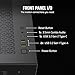 CORSAIR iCUE Link 3500X RGB Mid-Tower ATX PC Case – Panoramic Tempered Glass – Reverse Connection Motherboard Compatible – 3X CORSAIR iCUE Link RX120 RGB Fans Included – Black
