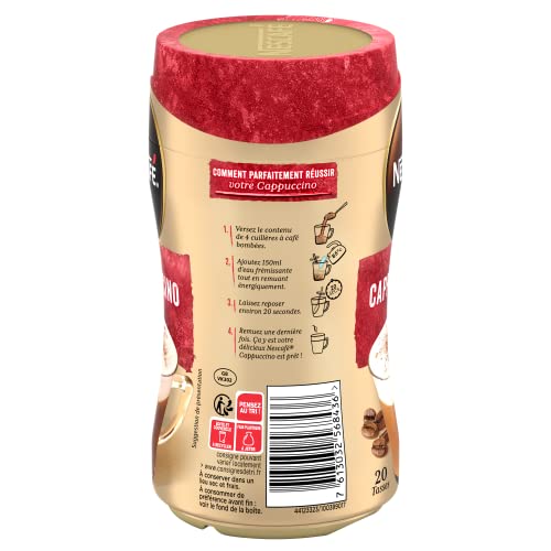 Cappuccino Soluble Original Nescafe La Boîte De 20 Tasses - vue 8