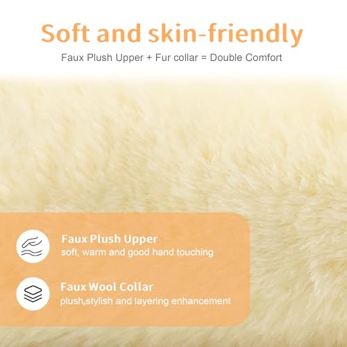 Womens Bunny Cute Animal Slippers Adult House Fuzzy Easter Rabbit Ladies Memory Foam Comfy Fluffy Indoor Outdoor Slippers3