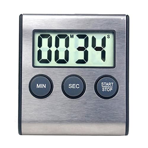 Compte à rebours de cuisine numérique et chronomètre aimanté LCD - 2