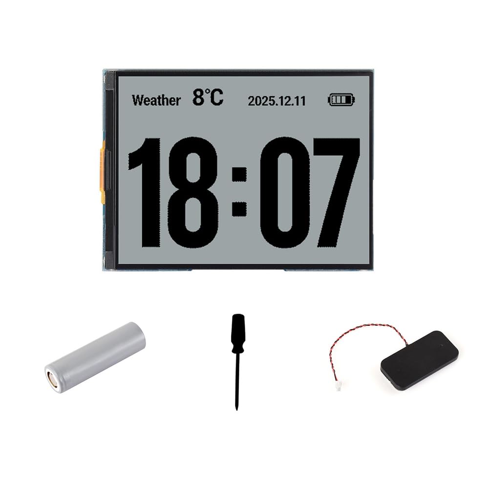 Placa RLCD 4,2" de alta visibilidad solar y control por voz IA para proyectos IoT 8