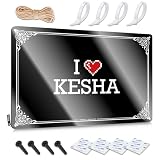 FZFN Poster d�coratif de porte pr�t � accrocher ? I Love Kesha Fun For Local (20 x 30 cm)
