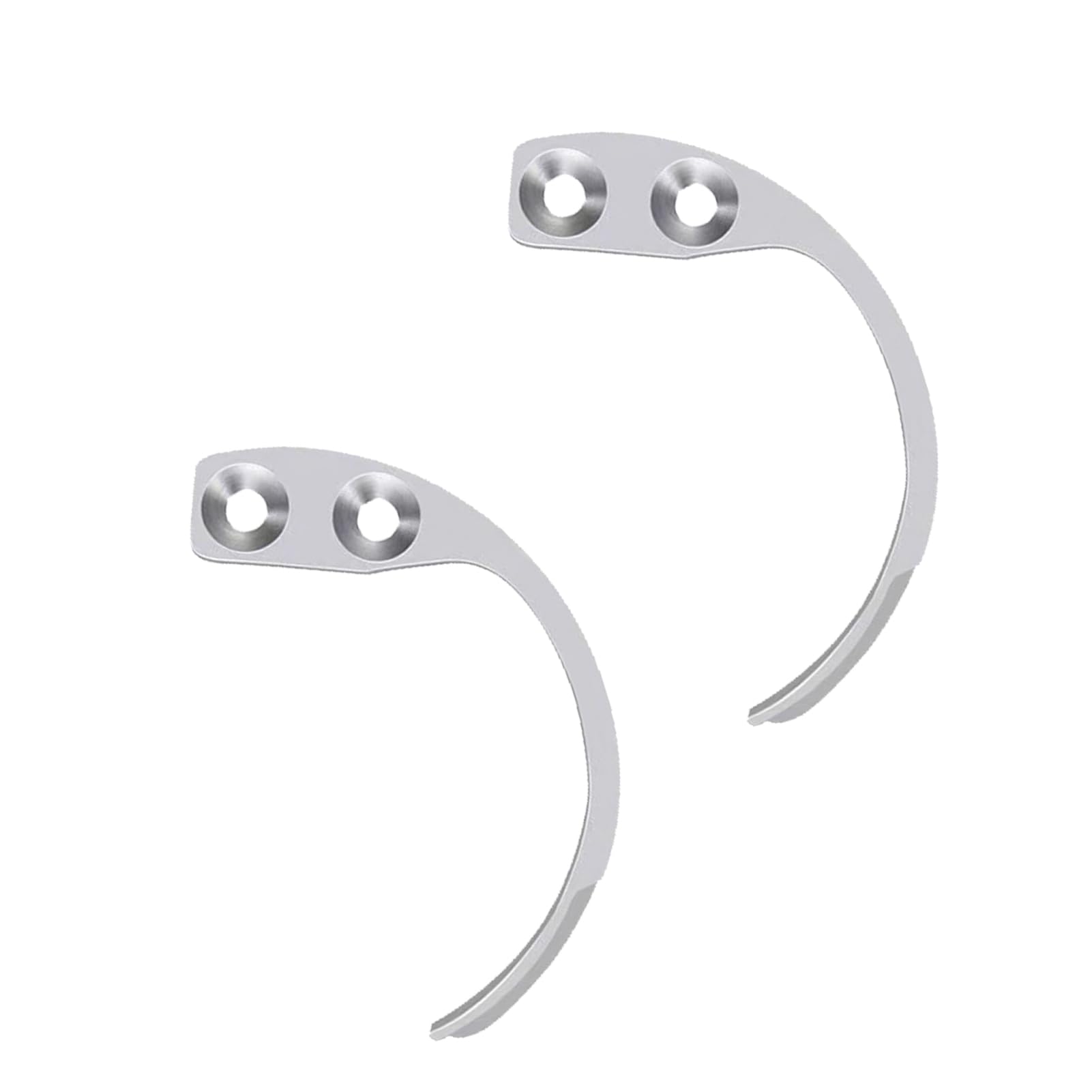 2 Pezzi Dispositivo per Rimuovere le Etichette Anti Taccheggio, Separatore Portatile di Etichette di Sicurezza, Dispositivo di Sblocco in Acciaio Inossidabile per Scarpe, Abbigliamento e Accessori