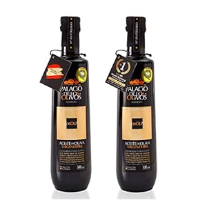 Palacio de Los Olivos – Extra Vergine Olijfolie Picual Gourmet – Koudgeperst, Vroege Oogst – Verpakt 2 Flessen van 500ml