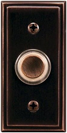 SL-602-02 Halo Lighted Push Button44; Antique Copper