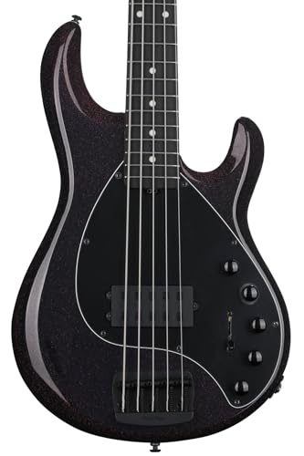Ernie Ball Music Man DarkRay 5-string Bass Guitar - Dark Rainbow with Ebony Fingerboard