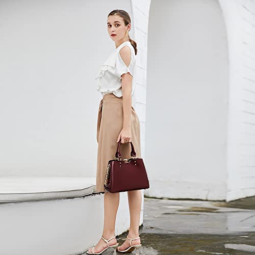 DOUBLE HANDLE FRAME SATCHEL PATENT LEATHER4