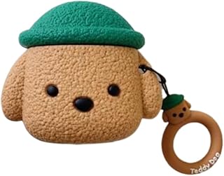 Case Compatible with AirPods 4, Cute Creative Pet Hat Ted...