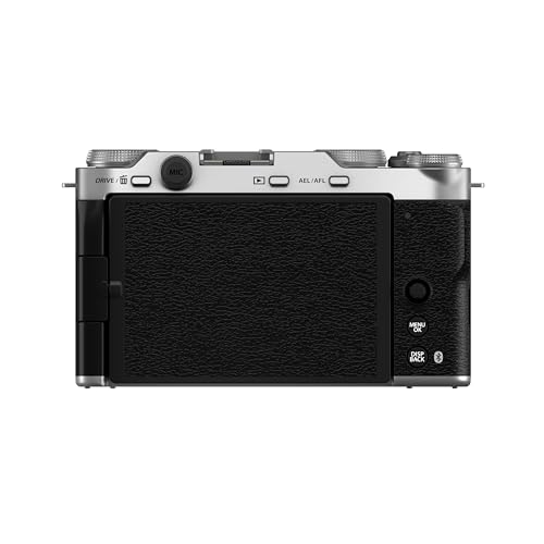Image of Fujifilm X-M5 26.1MP APS-C X-Trans CMOS 4|Retro Style mirrorless Compact Travel Camera|6.2k vlogging|High Speed Recording FHD 240fps|Advance AF for Street /Lifestyle /Amateurs (Body only) -Silver