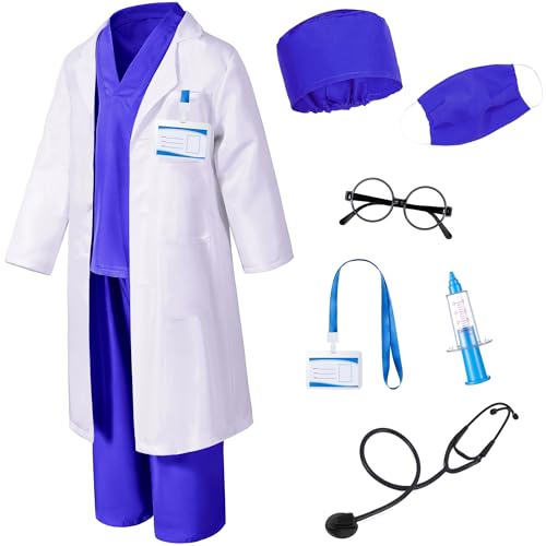 Disfraz de Doctor para Niños con Pantalón y Accesorios miniatura 4