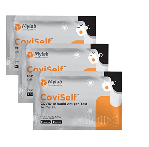 Mylab CoviSelf – COVID-19 Rapid Antigen Self Test Kit (Pack of 3) Mylab CoviSelf – COVID-19 Rapid Antigen Self Test Kit (Pack of 3)