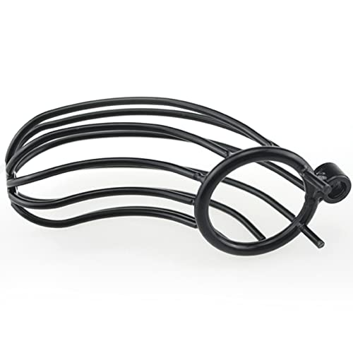 Peniskäfig Metall Keuschheitskäfig Herren Metall Chastity Cage Male Metall Penis Käfig,3 Größen,Edelstahl Cock Cage mit Schloss,SM Bondage Sex Spielzeug ab 18 für Paare Extrem Sex Spiel (M)