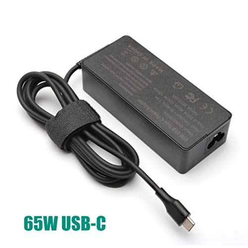 65W Universal USB Type C Charger Replacement for Lenovo Chromebook 11e 14e 100e