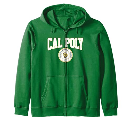 Cal Poly Mustangs Collegiate Seal Zip Hoodie