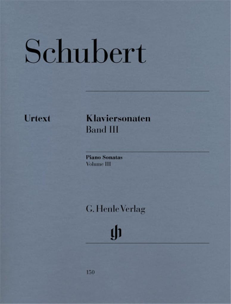 Piano Sonatas Early and Unfinished Sonatas revised by SCHUBERT F PAPERBACK