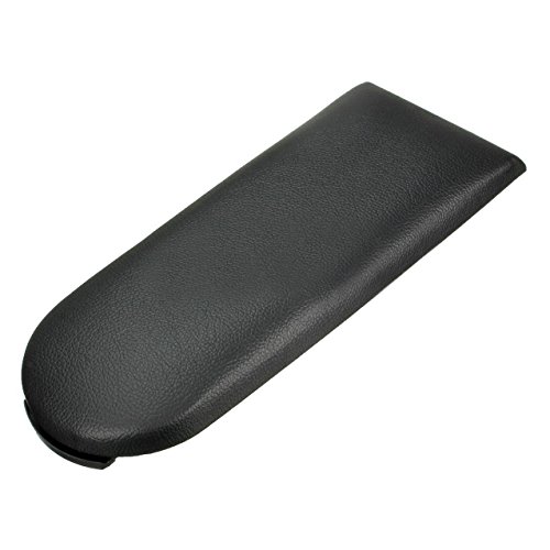 Cubierta reposabrazos de consola central - TOOGOO(R)Nuevo Negro Cubierta reposabrazos de cuero Tapa de consola central Cover