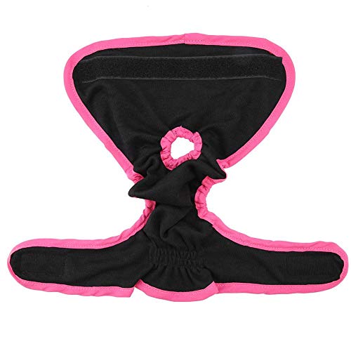 Dog Underwear Reusable Cotton Female Pet Sanitary Pants Puppy Physiological Pants Pet Sanitary Diaper Breathable Pet Sanitary Underwear Briefs (Xl Black) #TOP6