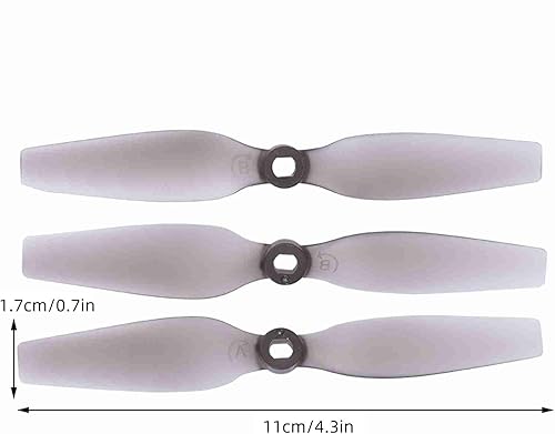 Miniatura 6 de Cuchilla de hélice de avión RC, accesorios de cuchilla de hélices compatibles con aviones de despegue y aterrizaje verticales WLtoys X450