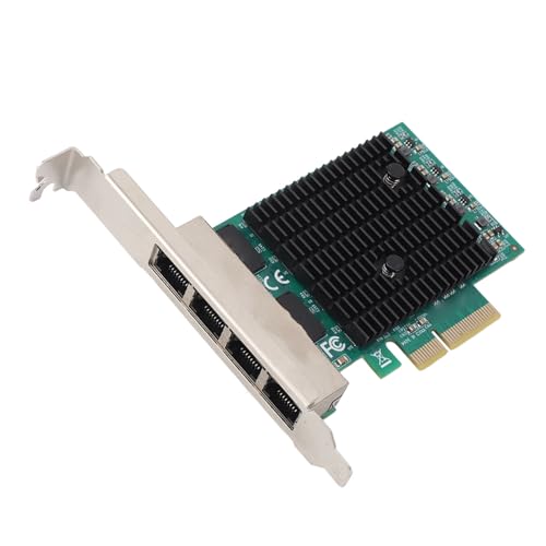 Tarjeta de red PCIe Gigabit Dpofirs, adaptador Ethernet PCI Express con 4 puertos para desktop PC miniatura 7