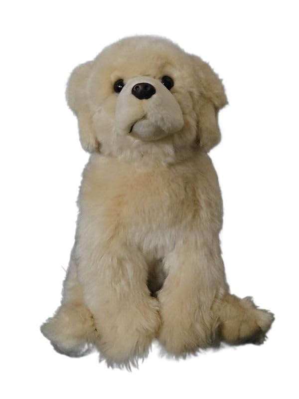 Simpatico peluche for cani Labrador Retriever, morbido dorato