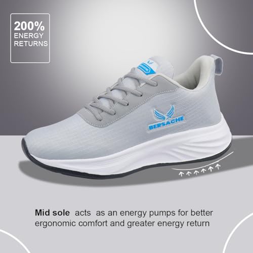 Image of BERSACHE Casual Sneaker Shoe for Men| Cushioned Insole, Slip-Resistance Casuals for Men