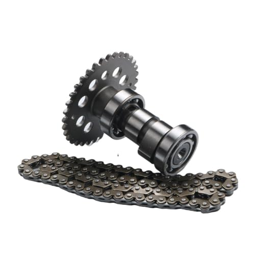 Arbre à cames 9 trous avec chaîne de distribution 82L pour scooter GY6 50cc